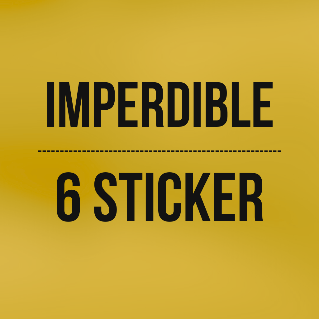 Pack 6 Stickers