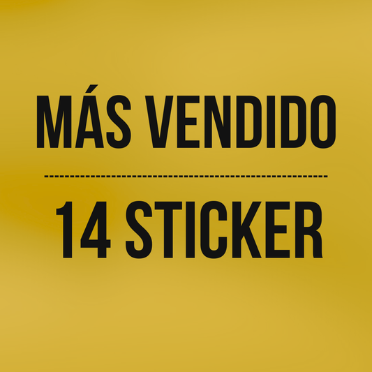 Pack 14 Stickers